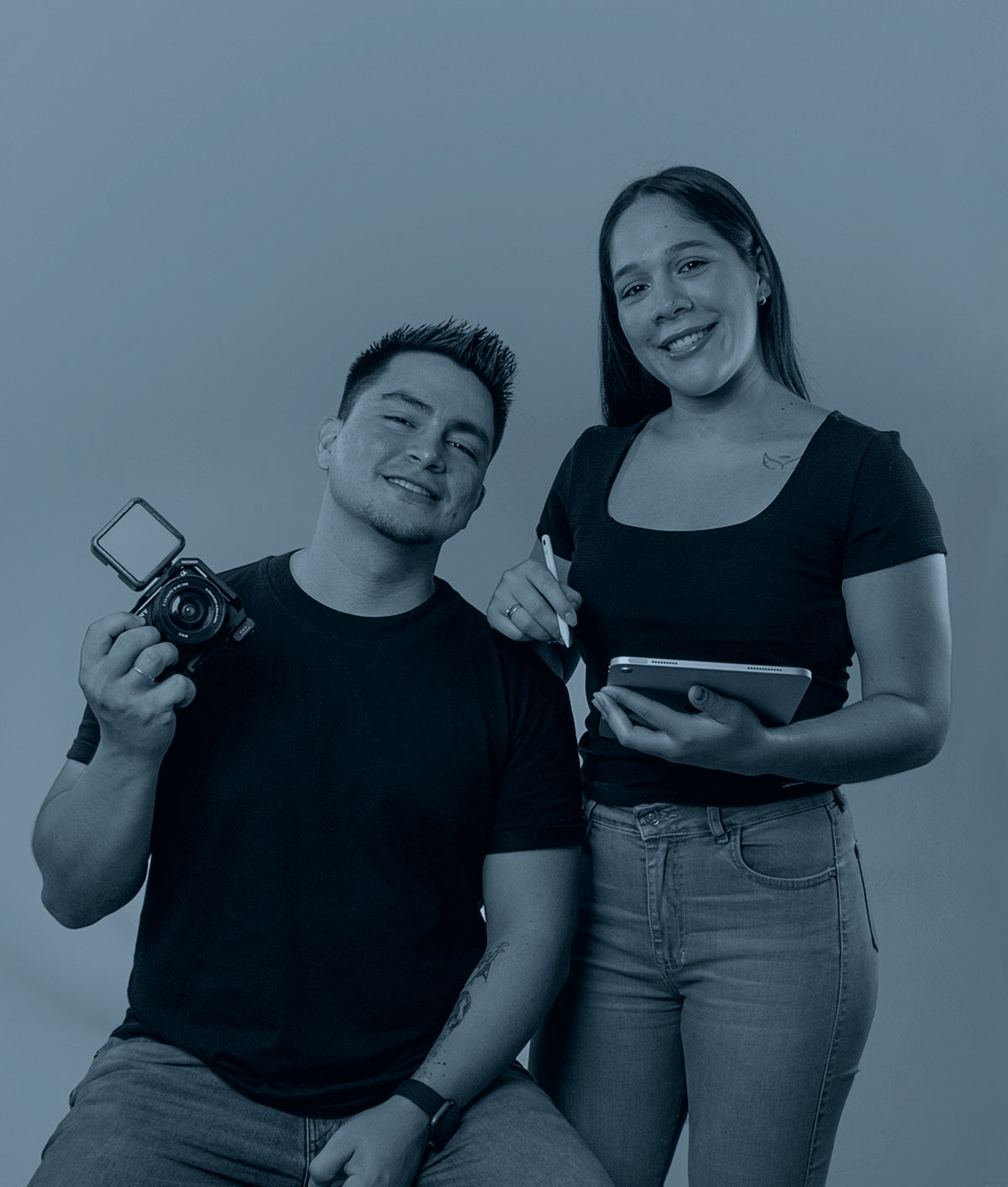 Juan Pablo Zamudio y Leidy Jaramillo - Fundadores de Conecto